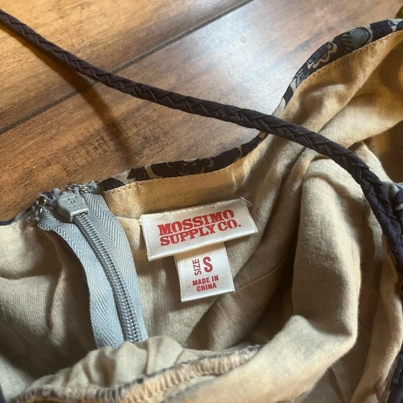 Gorgeous bohemian blue patterned cotton maxi dress 🦋 - Picture 8 of 8